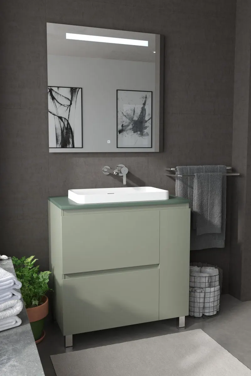 mueble patas Luzy verde GOducha