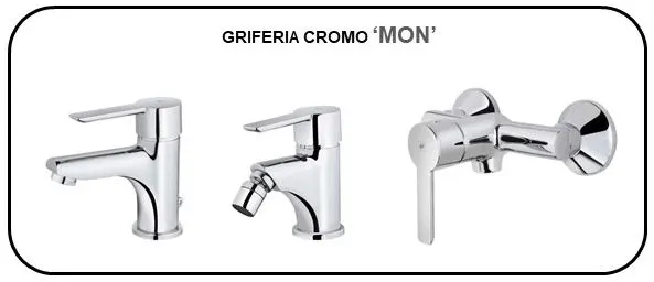 grifería MON CROMO